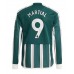 Manchester United Anthony Martial #9 Replika Borta matchkläder 2023-24 Långa ärmar